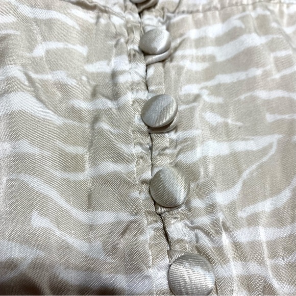 Abercrombie & Fitch Nude Beige Slip On Mini Dress Size Medium - Picture 6 of 9